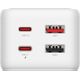 Ładowarka Fixed Listwa ładująca FIXED GaN III - 2xUSB-C/2xUSB, 1,5m, PD 65W, biała - Gwarancja bezpieczeństwa. Proste raty. Bezpłatna wysyłka od 170 zł. 13302844 8591680157372