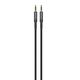 Devia cable audio Ipure EC618 jack 3,5 mm - jack 3,5 mm 1,0 m black 6942297111936