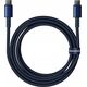 Kabel USB Baseus USB-C - USB-C 2 m Niebieski (P10319800321-04) 13307585 6932172655532