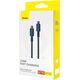 Kabel USB Baseus USB-C - USB-C 2 m Niebieski (P10319800321-04) 13307585 6932172655532