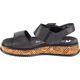 Rieker Rieker Sandals W0800-00 Czarne 38 13307709 4060596643360