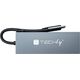 HUB USB Techly Techly Hub USB-C 4 in 1 13308011 8059018366952