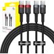 Kabel USB Baseus Kabel Baseus Cafule USB-C / USB-C 100W 2m [2 PACK] 13316815 6932172657444