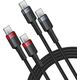 Kabel USB Baseus Kabel Baseus Cafule USB-C / USB-C 100W 2m [2 PACK] 13316815 6932172657444