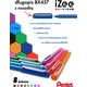 Pentel Długopis Pentel iZee BX457 czerwony, CZERWONY 13318270 884851040947