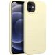 ROAR Futerał Roar Cloud-Skin - do iPhone 12 Jasnożółty 13318680 5903396250514