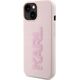 Karl Lagerfeld Oryginalne Etui KARL LAGERFELD Hardcase KLHCP15S3DMBKCP do iPhone 15 (3D Logo Glitter / różowy) 13318923 3666339166472