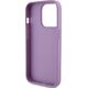 Guess Guess Leather 4G Stamped - Etui iPhone 15 Pro Max (fioletowy) 13319984 3666339150471