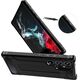 Hurtel Etui pancerne wzmacniane do Samsung Galaxy S24 Ultra Hybrid Armor czarne HURTEL 13320071 9145576284988