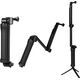 Hurtel 3w1 Uchwyt kijek Selfie stick statyw monopod do kamery GoPro 3w1 Uchwyt kijek Selfie stick statyw monopod do kamery GoPro 13321204 9145576282717