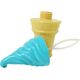 LeanToys Bańki Mydlane Lody 4 Kolory 80ml 13321231 5905323213432