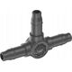 Gardena Gardena 13211-20, Hose connector, Plastic, Black 13328220 4078500058582
