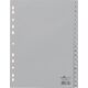 Durable DURABLE A-Z Register A4 20tlg. aus PP volldeck. grau 13332703 4005546665566