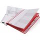 Durable DURABLE Personalhefter m Hängeschiene A4 5 Fächer rot 13334056 4005546733395