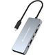 Adapter AV Conceptronic CONCEPTRONIC Dock USB-C->HDMI,2.5GbE,USBC/3.0,100WPD0.18m gr 13335863 4015867231388