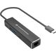 Adapter AV Conceptronic CONCEPTRONIC Adapter USB-C -> 2.5GbE 2xUSB-C USB-A 0.15m sw 13336230 4015867234211