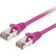 Equip Equip Patchkabel Cat6   S/FTP 2xRJ45 0.15m lila 13336819 4015867234716