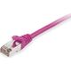 Equip Equip Patchkabel Cat6   S/FTP 2xRJ45 0.15m lila 13336819 4015867234716