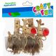 Craft with Fun OZDOBA BN KLAMERKI RENIFER 2SZT CF PBH 12/288 13337009 5904335883503