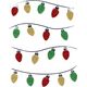 Craft with Fun OZDOBA BN NAKLEJKI 3D LAMPIONY 4SZT CF PBH12/288 13337021 5904335883800