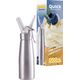 Art SATURATOR DO BITEJ ŚMIETANY- QUICK CREAM WHIPPER KA-01 A SREBRNY 0,5 LITRA NA NABOJE N2O 13338636 5906721172550