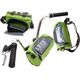 Dunlop Dunlop - Torba / sakwa rowerowa na kierownicę z kieszonką na smartfon (zielony) 13339434 5904501204286