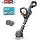 Gardena GARDENA cordless multi-cleaner AquaBrush Compact 18V P4A solo, hard floor cleaner (grey/turquoise, without battery and charger, POWER FOR ALL ALLIANCE) 13339681 4066407502727