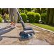 Gardena GARDENA cordless multi-cleaner AquaBrush Patio 18V P4A, hard floor cleaner (grey/turquoise, Li-Ion battery 2.5Ah P4A, POWER FOR ALL ALLIANCE) 13339682 4066407502734