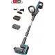 Gardena GARDENA cordless multi-cleaner AquaBrush Patio 18V P4A, hard floor cleaner (grey/turquoise, Li-Ion battery 2.5Ah P4A, POWER FOR ALL ALLIANCE) 13339682 4066407502734