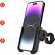 Fixed FIXED Bikee Plus - uchwyt rowerowy do telefonu czarny - Gwarancja bezpieczeństwa. Proste raty. Bezpłatna wysyłka od 170 zł. 13341337 8591680165346