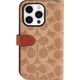 Coach Coach Folio Signature C Case - Etui 2w1 z klapką iPhone 15 Pro (Tan) 13341954 840171734034