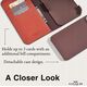 Coach Coach Folio Signature C Case - Etui 2w1 z klapką iPhone 15 Pro (Tan) 13341954 840171734034