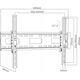 Maclean Uchwyt do TV Maclean, max VESA 600x400, 32-90", 80kg, reg. odchylenia +15°~-15°, MC-421 13342290 5902211134107