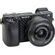 JJC Okleina na korpus aparatu JJC KS-A6400CF Carbon do Sony A6400 + Sony 16-50 mm 13355877 6950291573599
