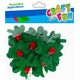 Craft with Fun Ozdoba filcowa samoprzylepna biedronka/liść 12szt 13410230 5908275177548