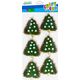 Craft with Fun OZDOBA BN DREW NAKLEJKA 3D CHOINK 6SZT CF 12/288 13410679 5908275174172