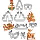 Brunbeste ZESTAW WYKRAWACZY DO CIASTEK PIERNIKÓW 3D MIX KSZTAŁTÓW 8-ELE BRUNBESTE BB-3140 13426234 5906716931407
