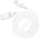 Kabel USB T-Phox USB-A - microUSB 1 m Biały 13431727 6974670442566
