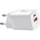 Ładowarka T-Phox ŁAD SIEC T-PHOX HANDY SERIES 33W T-PP08 USB/USB-C WHITE 13439638 6974670441040