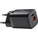 Ładowarka T-Phox ŁAD SIEC T-PHOX HANDY SERIES 33W T-PP08 USB/USB-C BLACK 13439639 6974670441033