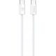 Kabel USB T-Phox KABEL T-PHOX CC15 SERIES USB-C/USB-C 60W 3A 1M WHITE 13442846 6974670443136