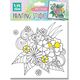Stnux Zestaw do malowania farbami Kwiaty 15x15cm STNUX 8127 13452165 5901583298127