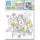 Stnux Zestaw do malowania farbami Kwiaty 15x15cm STNUX 8127 13452165 5901583298127