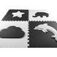 Milly Mally Mata piankowa puzzle Jolly 2x2 - Grey 13454390 5901761129045
