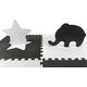 Milly Mally Mata piankowa puzzle Jolly 2x2 - Grey 13454390 5901761129045