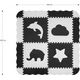 Milly Mally Mata piankowa puzzle Jolly 2x2 - Grey 13454390 5901761129045