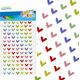 Craft with Fun OZDOBA DEK NAKLEJKI PUFFY SERC 98SZT TECZ 12/144 13455792 5905523621556