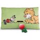 NICI NICI 49449 Maskotka poduszka Miś Mielo z rzodkiewką 2D 43x25cm GREEN 13466372 4012390494495