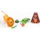 Derform ZEST KREAT FIGURKI 3D ZOO NAKLEJ 180X260 KIDEA 13469556 5901130104536