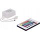 Prescot Sterownik do taśm ledowych RGB Prescot z pilotem podczerwieni 72W PR-RGB-72-24K-IR 13475288 5902596558840